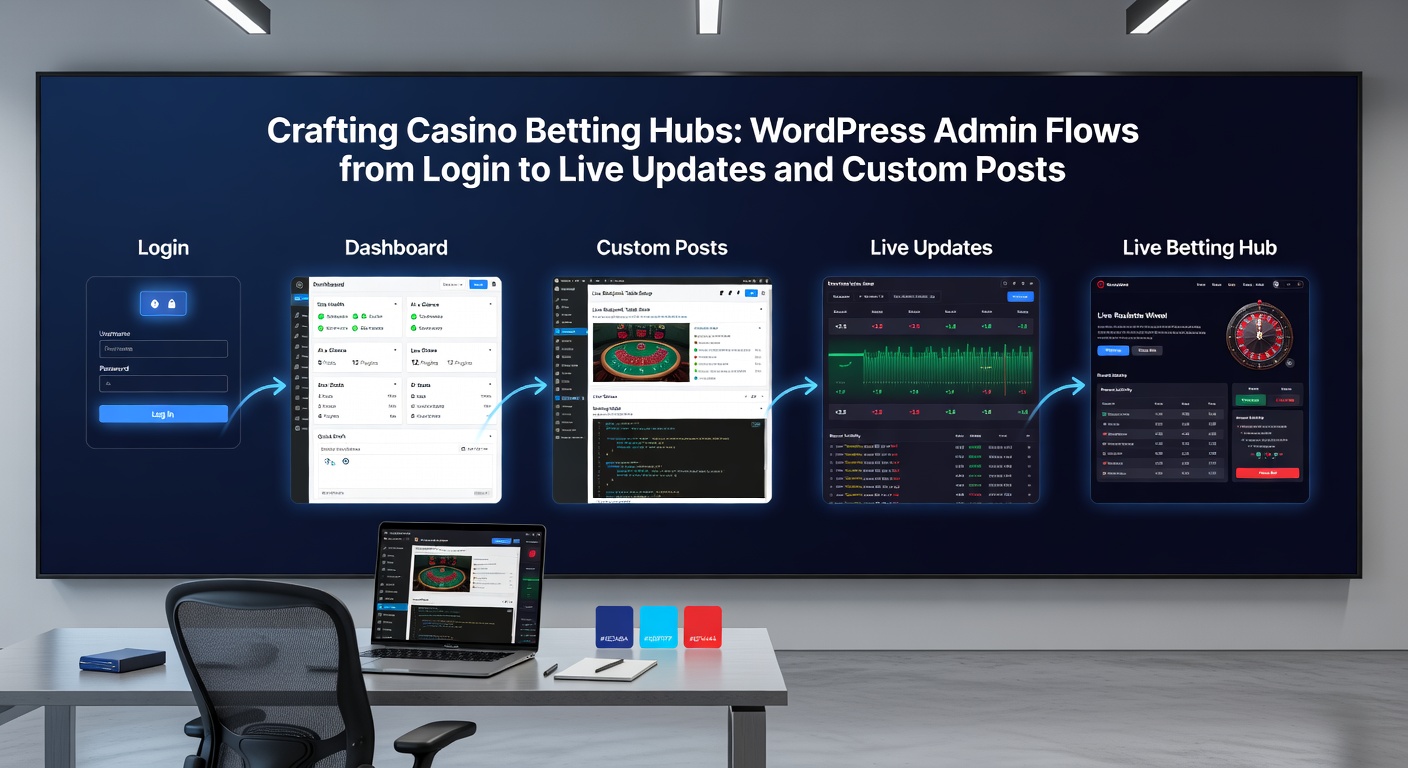 Custom post editor in WordPress admin with betting content fields and preview