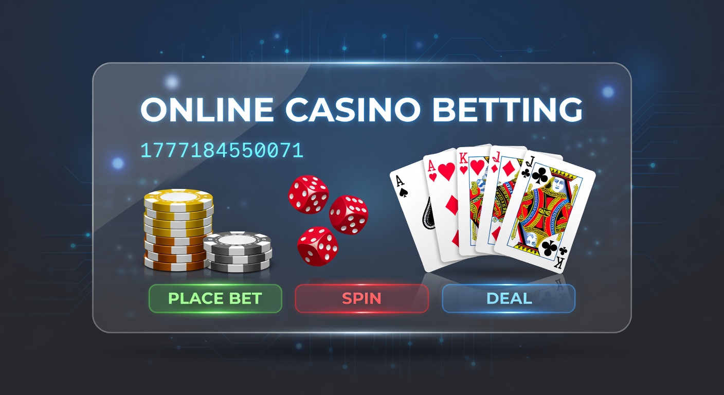 Vibrant digital casino interface showing slots, roulette, and blackjack tables on a mobile screen, capturing the excitement of online betting
